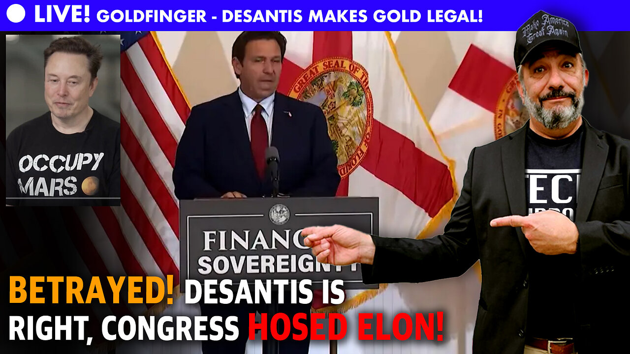 Mike Church Show - Betrayed!!! DeSantis Is Right, Congress Hosed Elon.