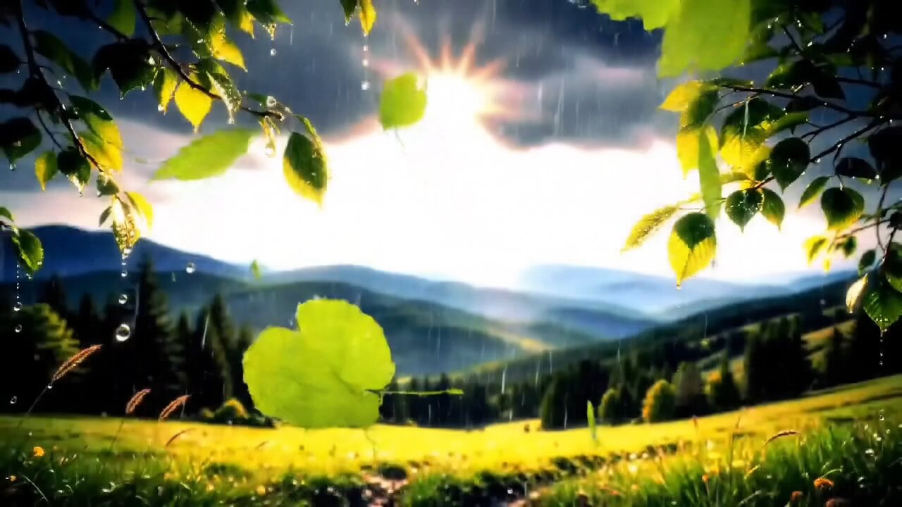 Rain in the mountains