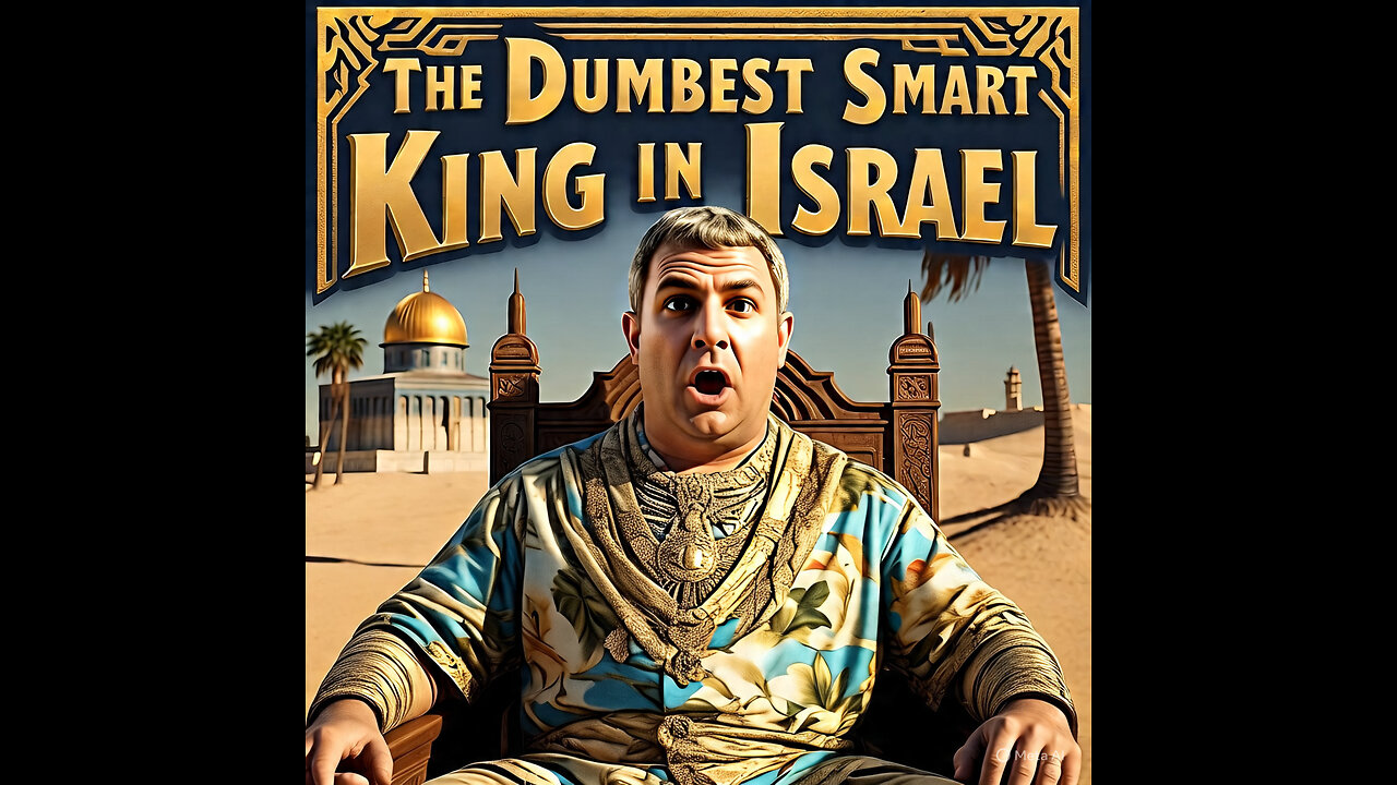JULY EXCLUSIVE: THE DUMBEST SMART KING IN ISRAEL