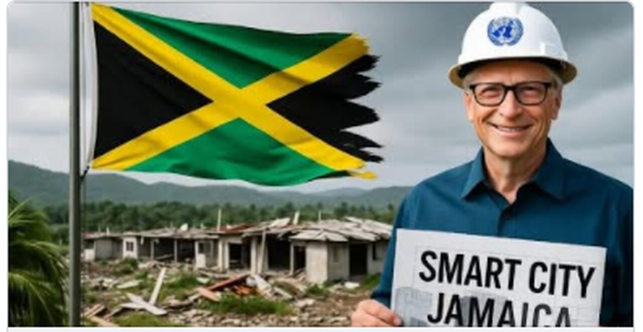 JAMAICA VISION 2030! HOW GENOCIDAL MADMEN USE WEAPONIZED WEATHER TO KILL FOR A.I. INFRASTRUCTURE!