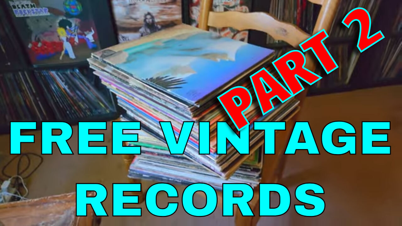 TAKE MY RECORDS! Given a Large Amount of Vintage Records - Part 2