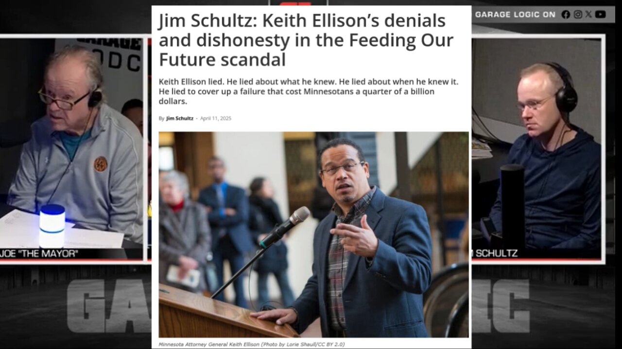 MN AG Keith X Ellison’s denials & dishonesty in the Feeding Our Future scandal