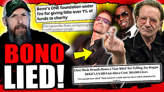 Bono's Charity Scandal EXPOSED after Joe Rogan Appearance