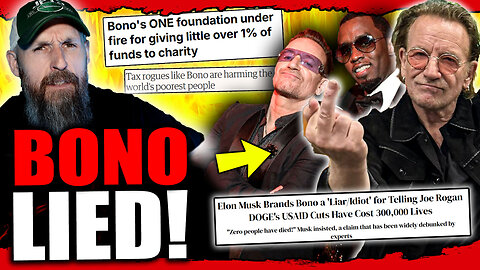 Bono's Charity Scandal EXPOSED after Joe Rogan Appearance