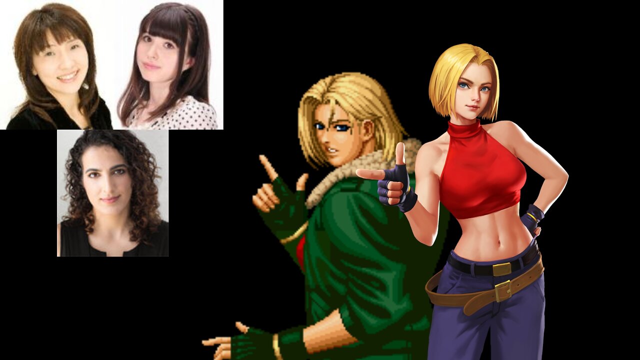 Video Game Voice Comparison- Blue Mary (Fatal Fury/King of Fighters)
