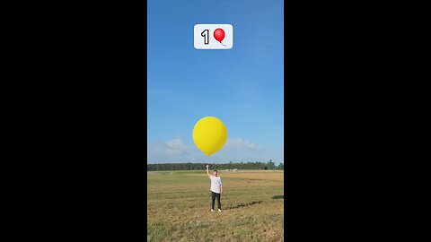 "I Survived 7 Days in a GIANT Balloon!"