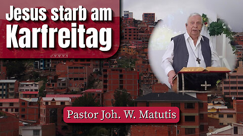 Jesus starb am Karfreitag