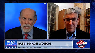 With Rabbi Pesach Wolicki & David Walsh
