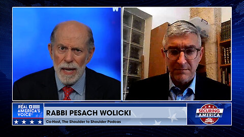 With Rabbi Pesach Wolicki & David Walsh