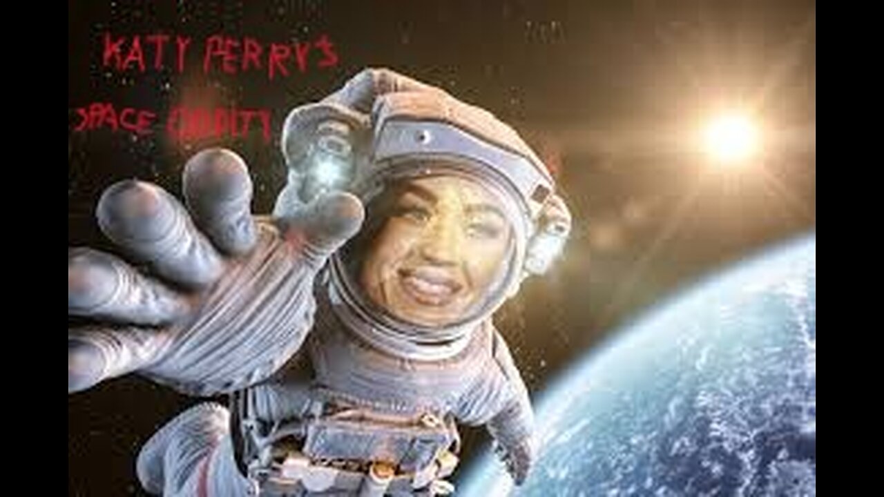 All Female Space Oddity... Katy Perry KISSES the Ground!