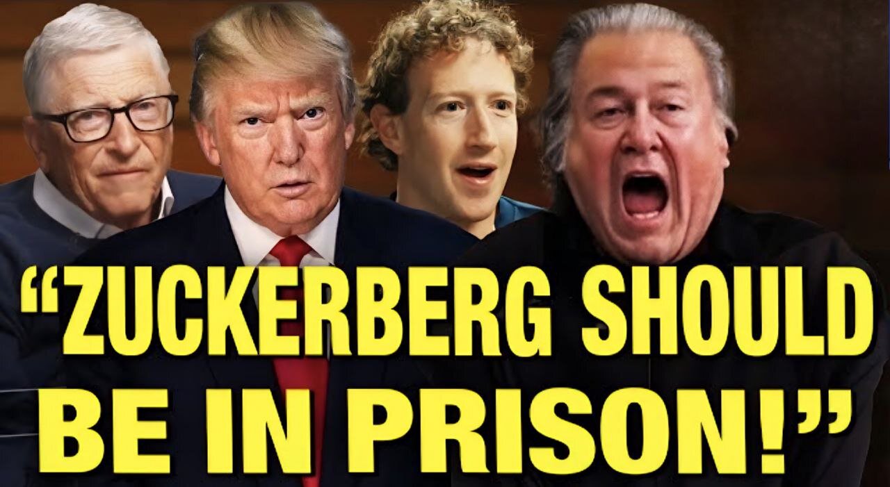 Steve Bannon RIPS INTO Trump’s Dinner w/ Bill Gates & Zuckerberg