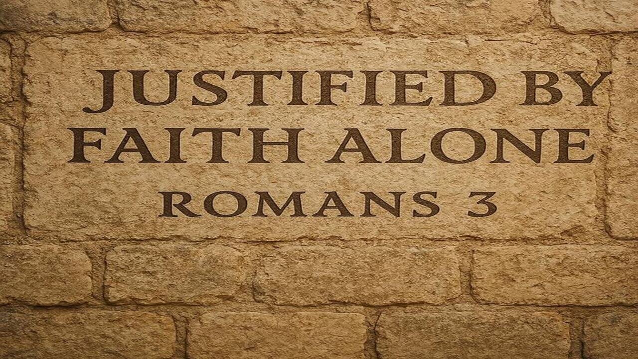 Rooted in the Word 9: Justified by Faith Alone (Romans 3)