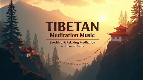 Tibetan Meditation Music 🕉️ | Soothing & Relaxing Meditation 🎶