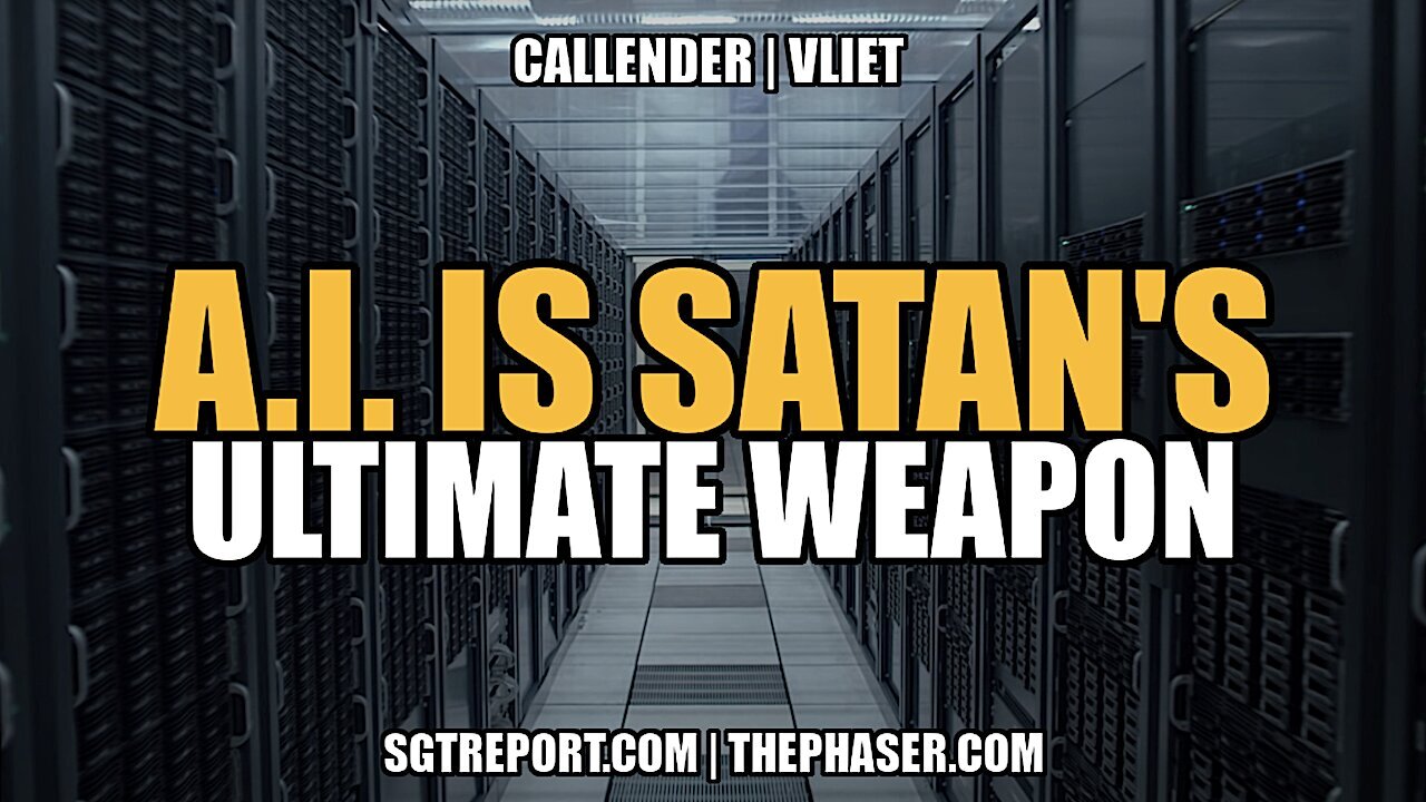 A.I. IS SATANS ULTIMATE WEAPON - Callender | Vliet