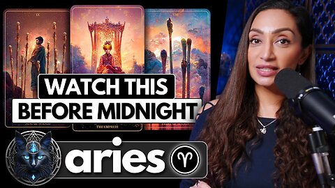 ARIES ♈︎ "You Are Meant To Know This Today!" 🖤🐞 Aries Sign ☾₊‧⁺˖⋆