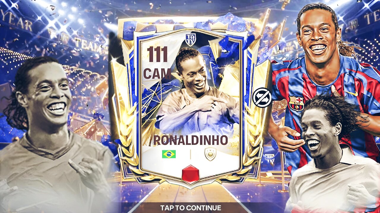 FINALLY #TOP #ronaldinho The Strongest Card Ever in #fcmobile ! Spent Everything to Get Him 🤩🔥