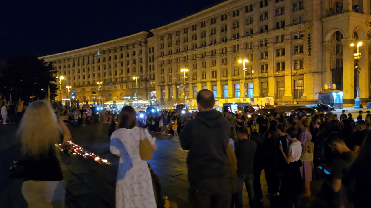 7. 29.08.2025 г. Киев, Майдан. Вечер памяти погибших Героев