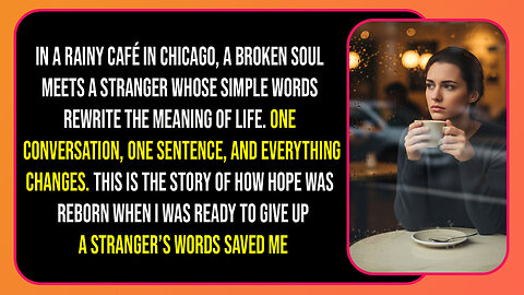 A Stranger’s Words That Changed My Life-Help Story Inspired Story
