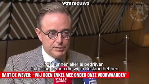 Ani za II. sv. války se tohle nedělalo! Belgický premiér varoval před konfiskací ruských aktiv!