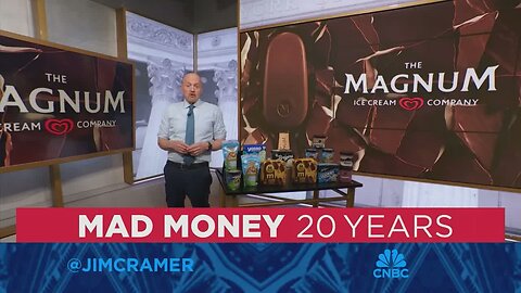 Magnum Ice Cream might be worth more as an independent company, says Jim Cramer