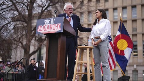 Bernie's Evil Billionaires Rant At 'No Kings' Left Out Somebody (Didn't Want To Offend A Sponsor?)