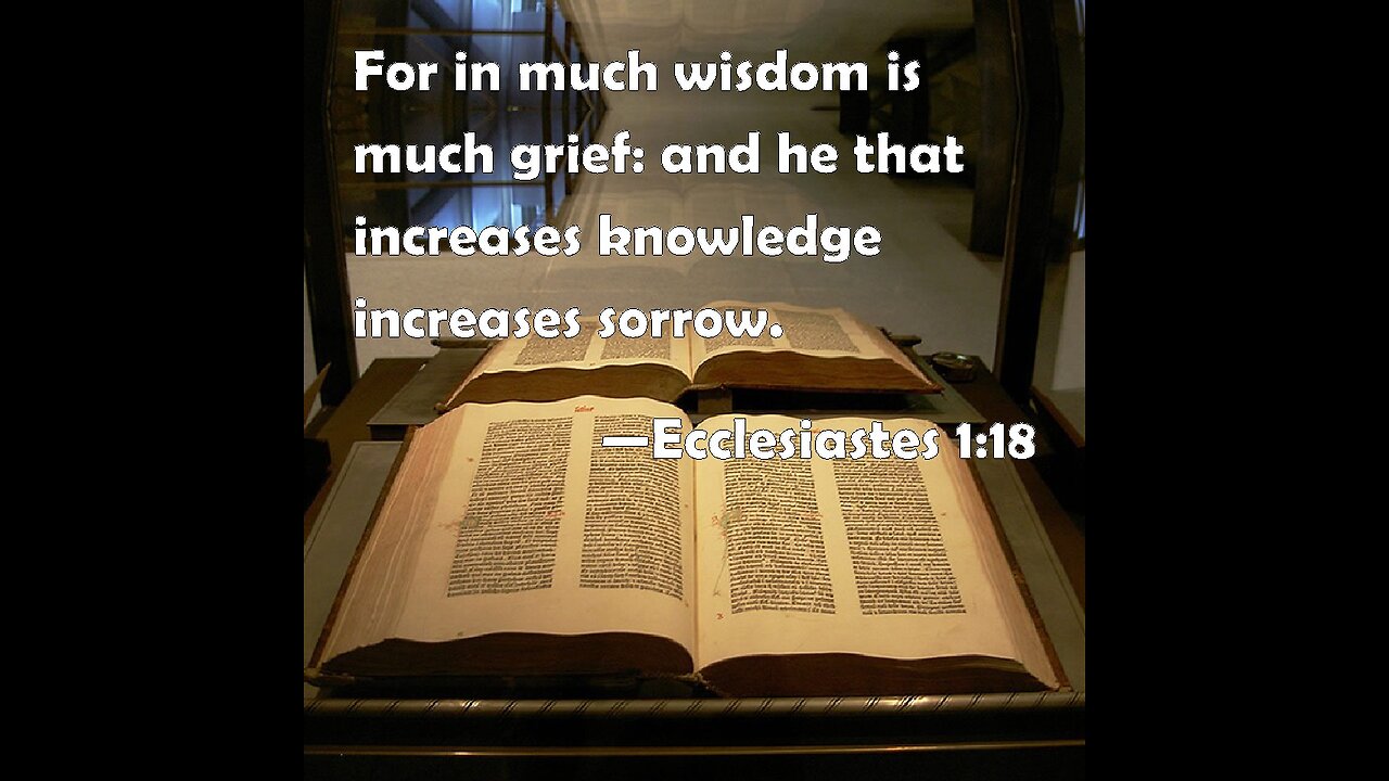 What is Indignation? (Ecclesiastes 1:18)