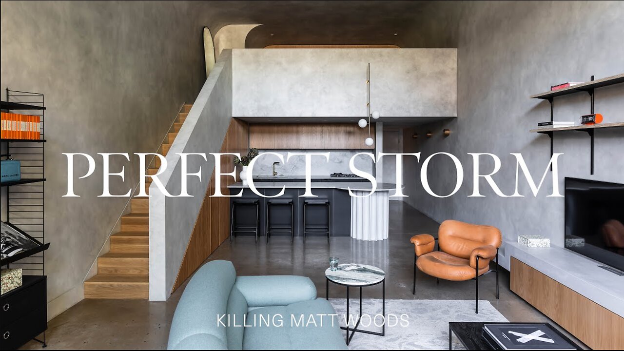 Inside A Minimal House Made of Glass, Concrete And Timber (House Tour)