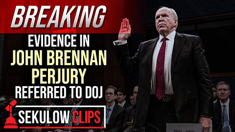 BREAKING: Evidence in John Brennan Perjury Referred to DOJ