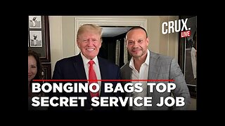 Trump plans to appoint Dan Bongino, a former Secret Service agent, as head of the Secret service....