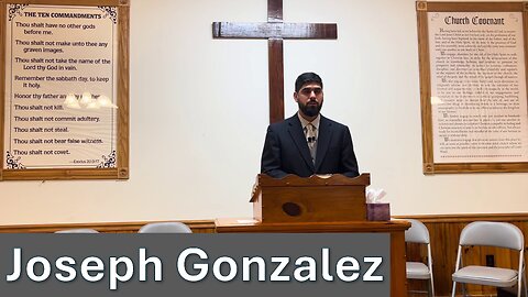 Joseph Gonzalez preaches revival in Pine Knot, Kentucky in 2025