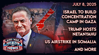 Israel To Build Concentration Camp in Gaza, Trump Hosts Netanyahu, US Airstrike in Somalia, and More