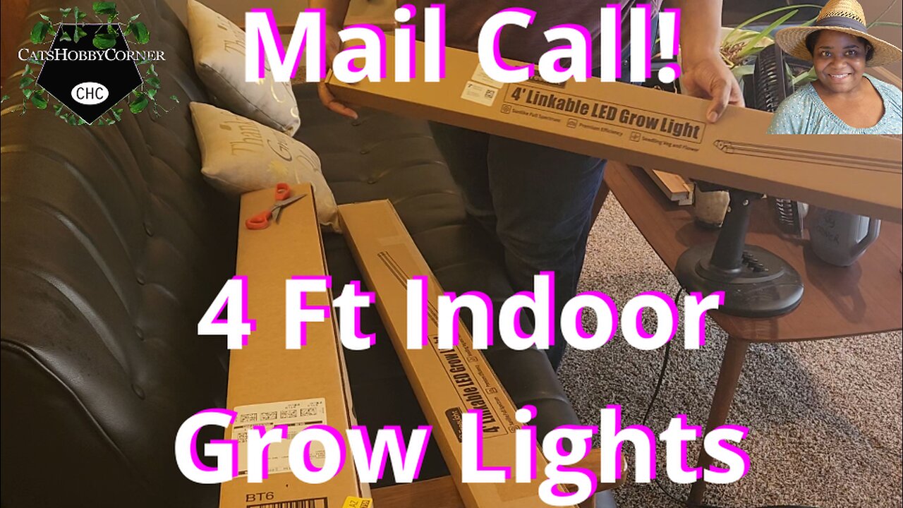 Mail Call 4 Ft Indoor Grow Lights - #catshobbycorner