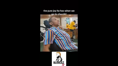 Nothing but joy 💫🙌🏾🦼 #joy #churchchronicles #majorscaletv