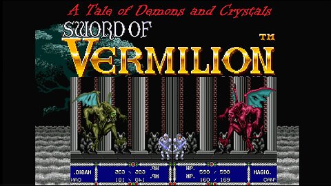 Sword of Vermilion - More Demons, More Crystals