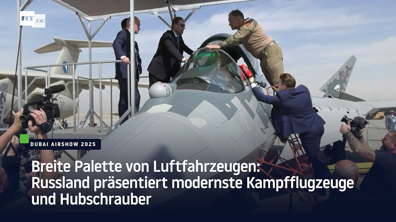 Breite Palette von Luftfahrzeugen: Russland präsentiert modernste Kampfflugzeuge und Hubschrauber
