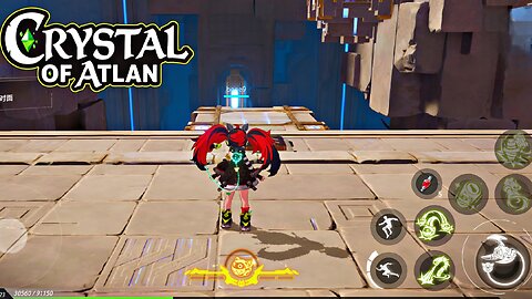 CRYSTAL OF ATLAN GAMEPLAY BEST RPG FOR ANDROID/iOS
