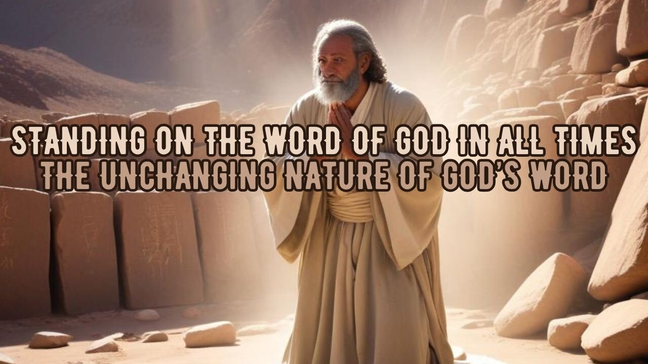 Standing Firm On The Word of God