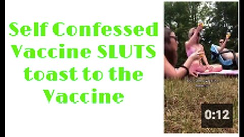 "Vaccine Enthusiasts Celebrate Receiving Their Doses"