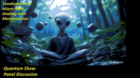 QS Panel Discussion, Transhumanism, Aliens HERE, Manifestation Results