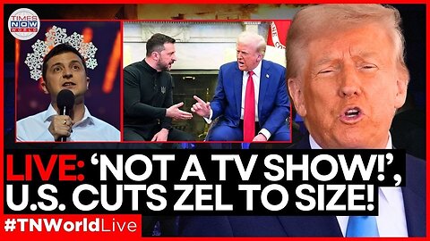 LIVE | U.S. State Department Unleashes Fury on Ukraine For Doubting Trump's Effort To End War!
