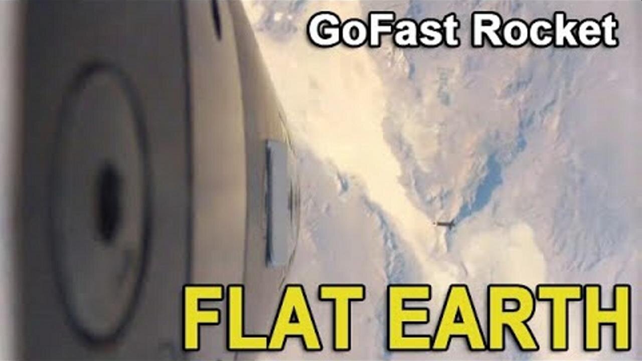 GoFast Rocket gets stuck in the AETHER proving Earth is Not a Globe!
