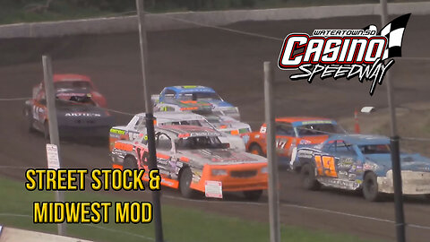 Street Stock & Midwest Mod | Casino Speedway | 6-24-2018