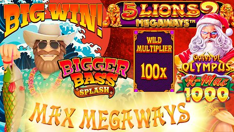 MAX MEGAWAYS ON 5 LIONS MEGAWAYS 2!? EPIC SESSION