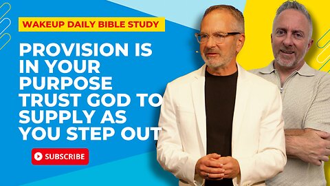 Provision Is In Your Purpose Trust God To Supply As You Step Out