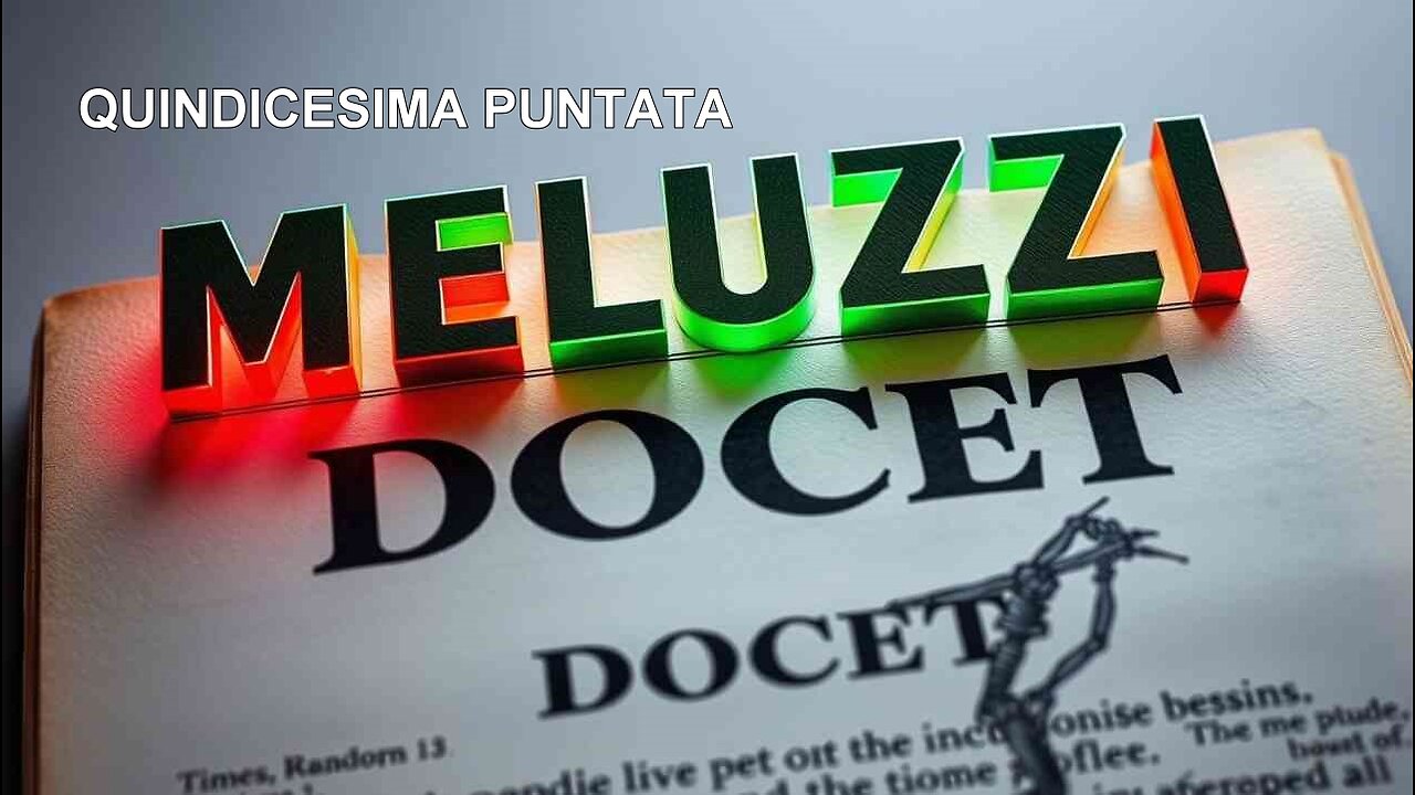 MELUZZI DOCET, quindicesima puntata