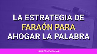 ⛏️ ️La estrategia de Faraón para ahogar la palabra | Éxodo 5