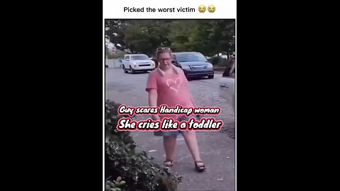 WOMAN CRIES LIKE A TODDLER