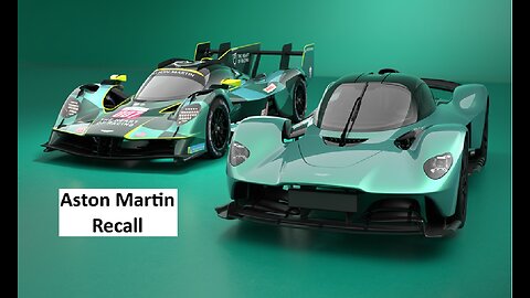 Aston Marin recalls Valkyrie