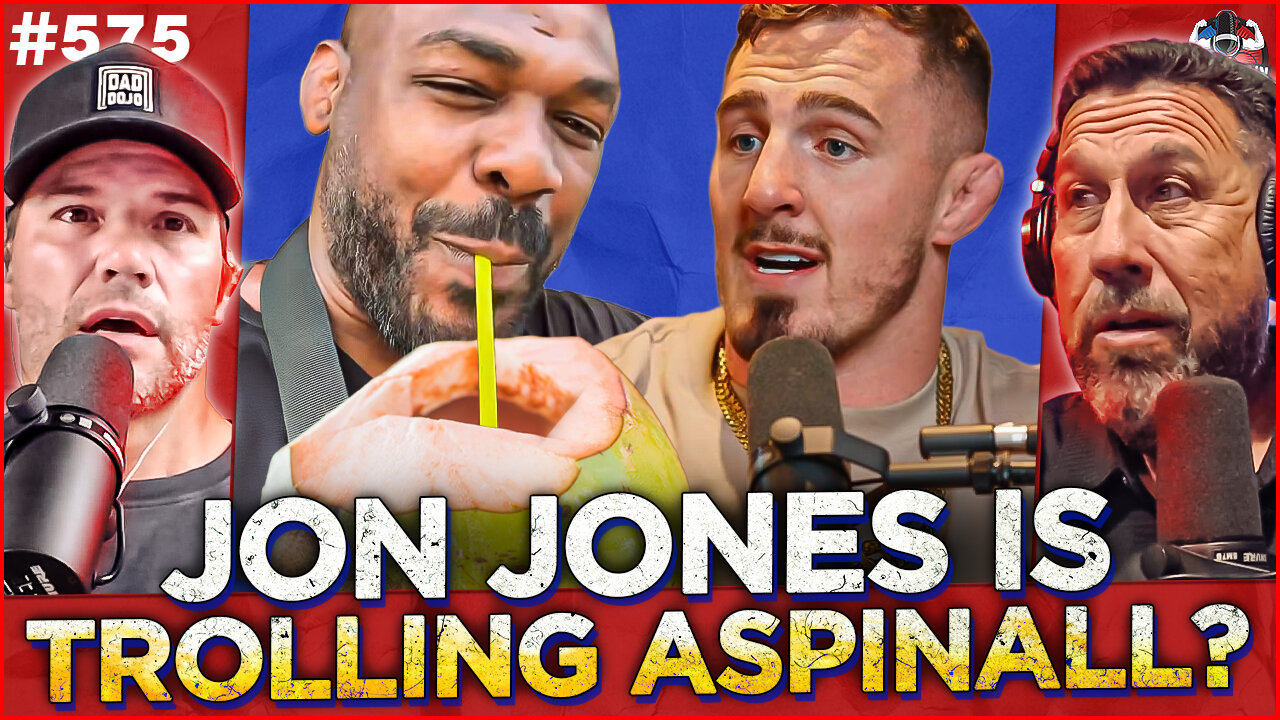 Is Jon Jones Trolling Tom Aspinall? | Ilia Topuria Leaves Gym | WEIGHING IN #575