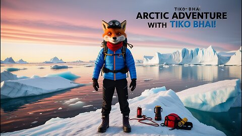 Exploring a Hidden Arctic Ice Cathedral! ❄️🌌